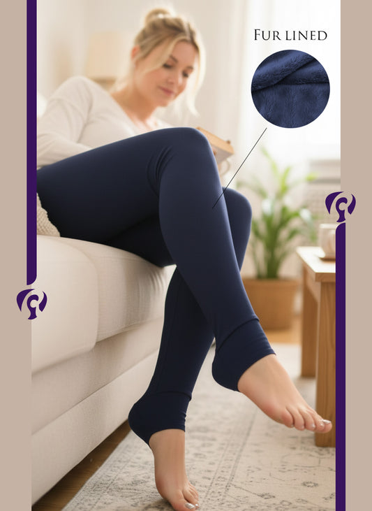 بنطلون ليجن مبطن