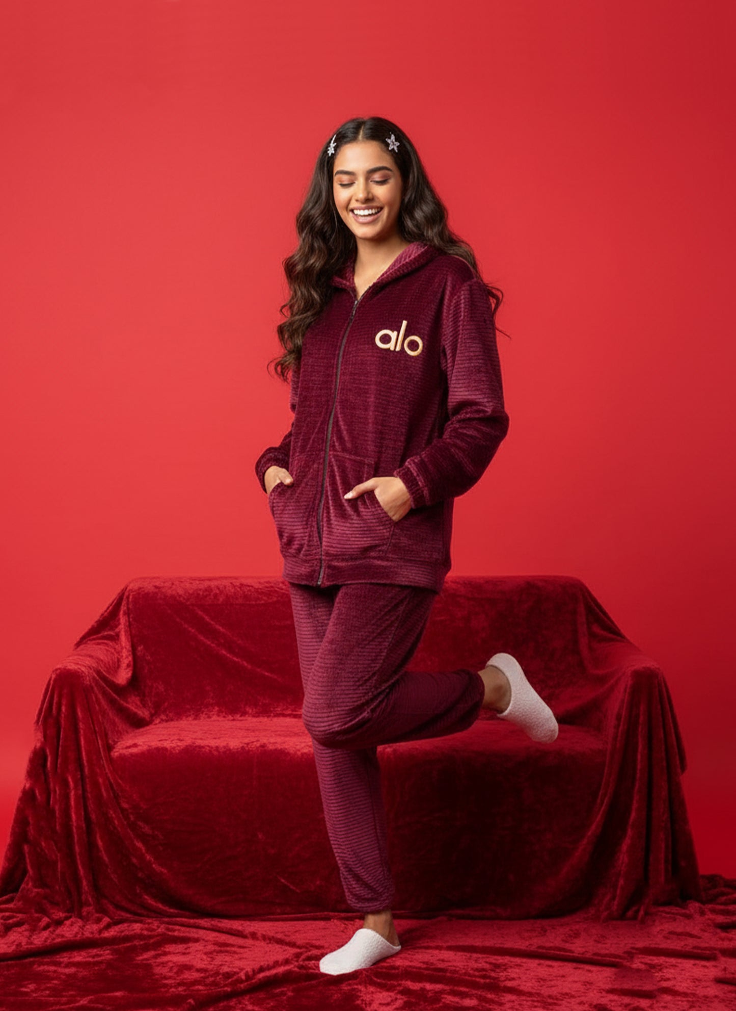 ترينج قطيفة مضلع