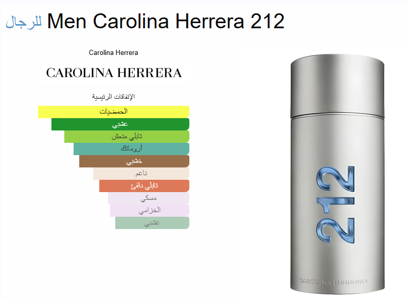 212 Men – Carolina Herrera | 30 ml