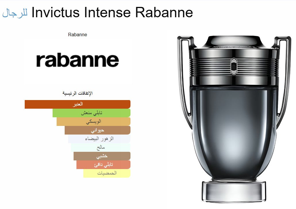 Invictus Intense Rabanne - 100 ml